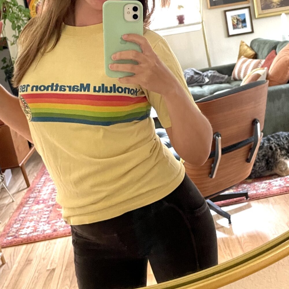 Vintage 1981 Honolulu Marathon T-Shirt